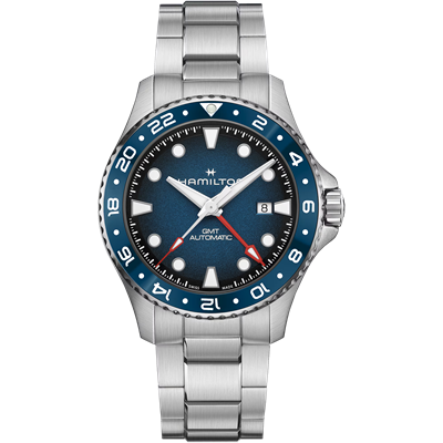 RELOJ HAMILTON H69509910  Khaki Navy Scuba Auto GMT  HOMBRE 43 mm